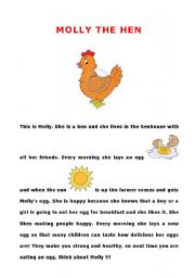 MOLLY THE HEN