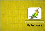 English Worksheet: A Dictionary Template