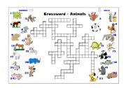 Crossword - Animals