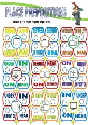 PLACE PREPOSITIONS