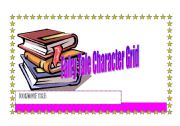English worksheet: Character Grid