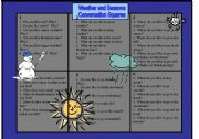 Conversation Squares-Weather and Seasons