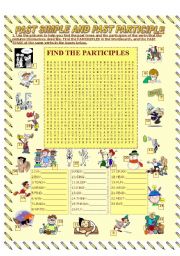 English Worksheet: Past Simple and Past Participle