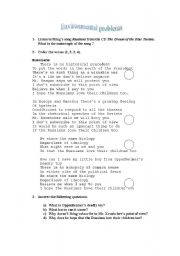 English worksheet: Nuclear Weapons