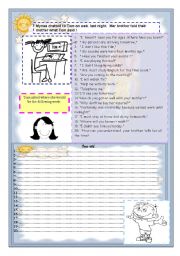 English Worksheet: REPORTED SPEECH 