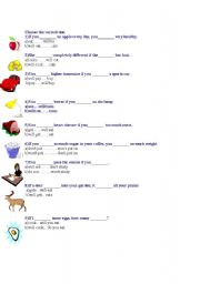 English Worksheet: if clauses