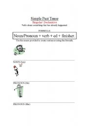 English Worksheet: Simple Past Tense worksheet
