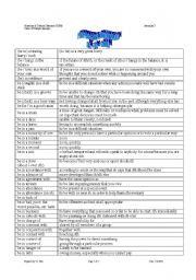 English Worksheet: Preposition collocation - BE + IN + NOUN