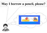 English Worksheet: classroom language