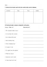 English Worksheet: present simple and present grogressive 
