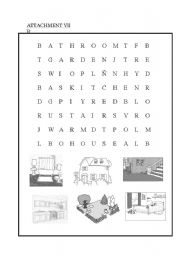 English worksheet: crossword