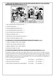 English Worksheet: Review Exercises Vocabulary Part II