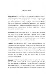 English worksheet: film 