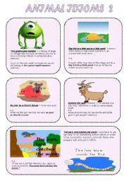 Animal idioms 2