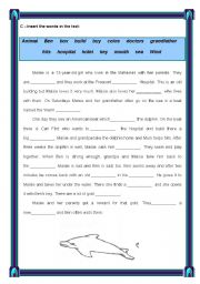 English Worksheet: Extensive Reading - Maisie and the dolphin - page 5 / 7