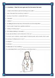 English Worksheet: Extensive reading - Maisie and the dolphin - page 6 / 7