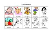 English Worksheet: Common illness flashcards