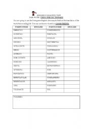 English worksheet: A good friend is...