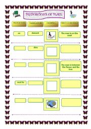 English worksheet: Prepositions of place