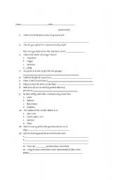 English Worksheet: Government
