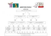 English Worksheet: New Year Resolutions (question puzzle)
