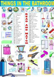 Cute Household Objects Pictionary **fully editable - ESL worksheet by  Sharin Raj