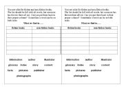 English worksheet: fiction vs non-fiction