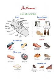 English Worksheet: Footwear