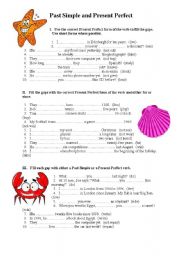 present perfect versus past simple