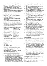 English Worksheet: Blast From the Past