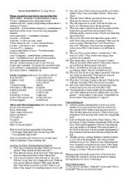 English worksheet: Blast From the Past