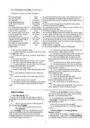 English Worksheet: It`s a wonderful life