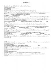 English worksheet: Of Mice And Men Fill in the blanks (movie / comprehension)