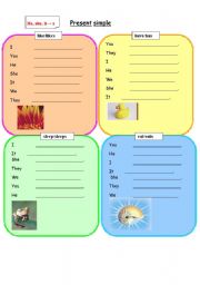 English Worksheet: Present Simple for children 