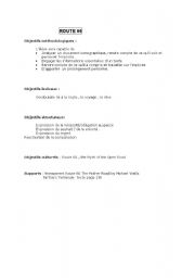 English worksheet: road 66