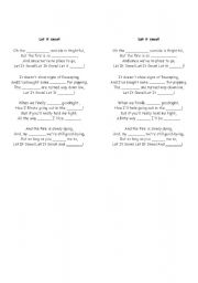 English Worksheet: LET IT SNOW!