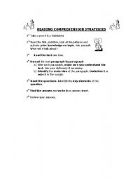 English worksheet: Strategies for listening-Wrtting and talking