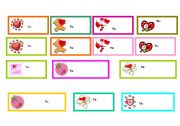 English Worksheet: Valentines day