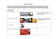English Worksheet: Business Questions