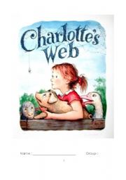 English Worksheet: Charlottes Web activity booklets