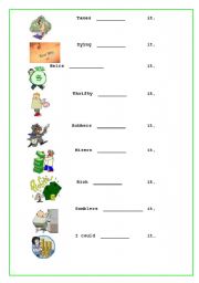 English worksheet: Poem Money. Part 2