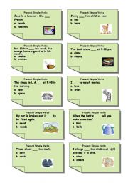 English Worksheet: Simple choose 2 