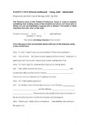 English Worksheet: Passive voice