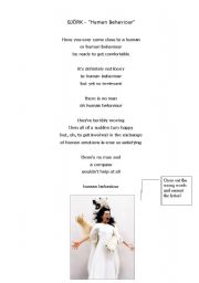 English Worksheet: human behaviour