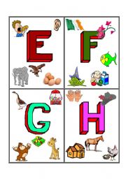 English Worksheet: alphabet