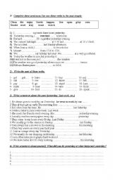 English Worksheet: worksheet