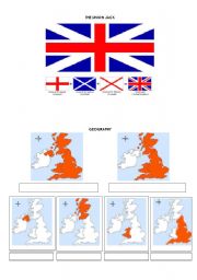 English Worksheet: Geography of the U.K. and Great Britain.