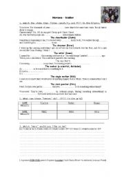 English Worksheet: Heroes trailer