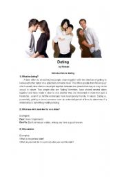 English Worksheet: Dating