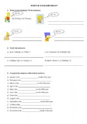 English Worksheet: 